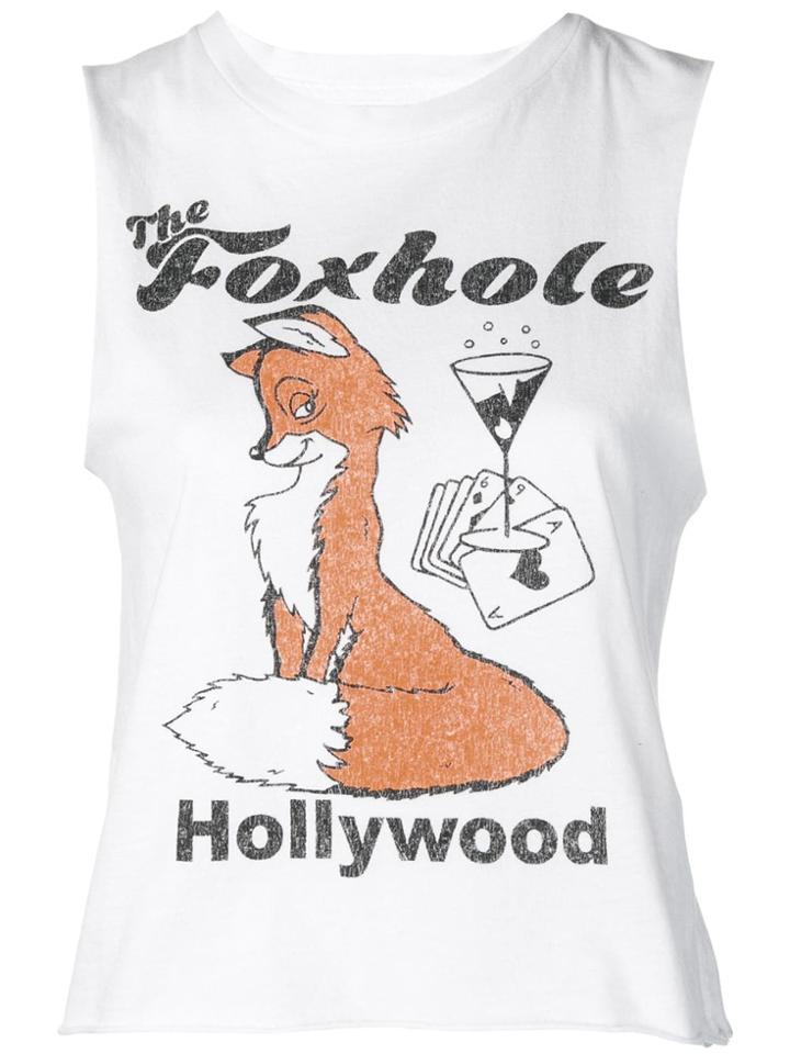 Local Authority 'the Foxhole' T-shirt - White