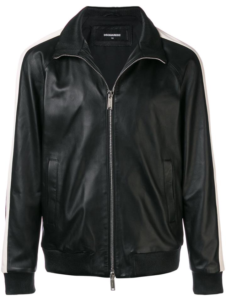 Dsquared2 Classic Zipped Longsleeved Jacket - Black