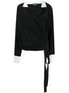 Tom Ford Wrapped Blouse - Black