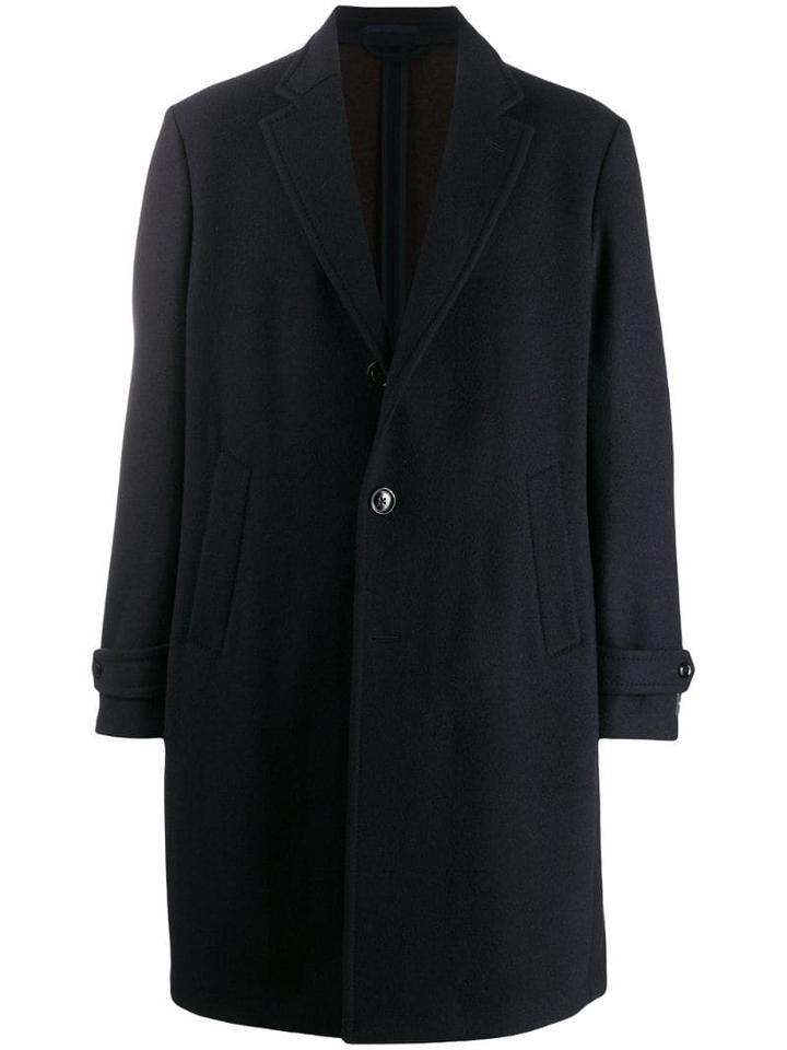 Ermenegildo Zegna Mid-length Formal Coat - Blue