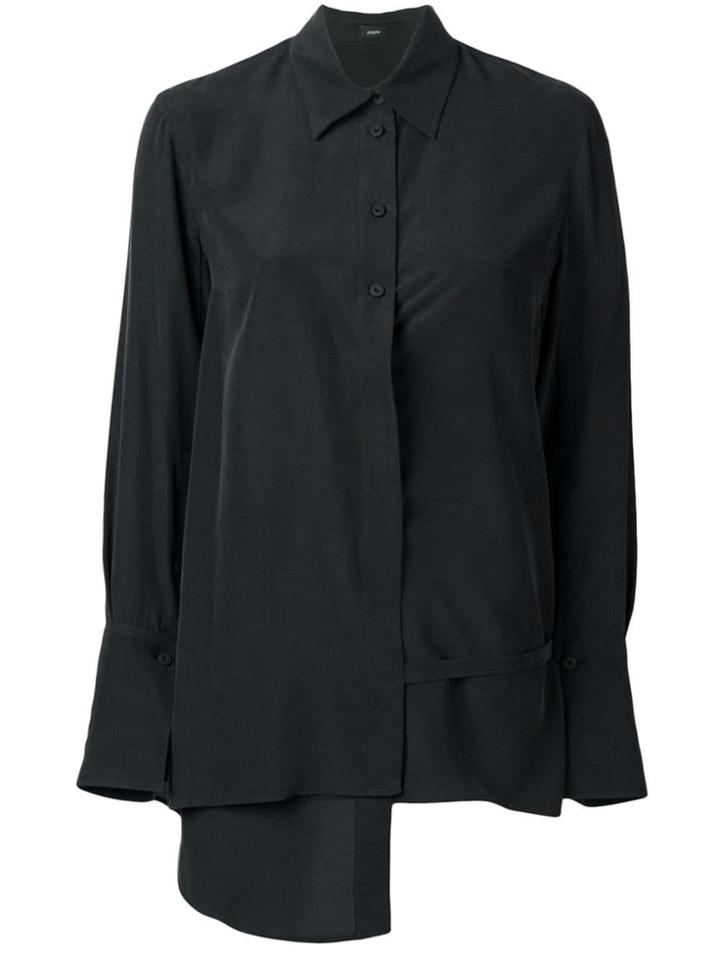 Joseph Claudi Top Toile Blouse - Black