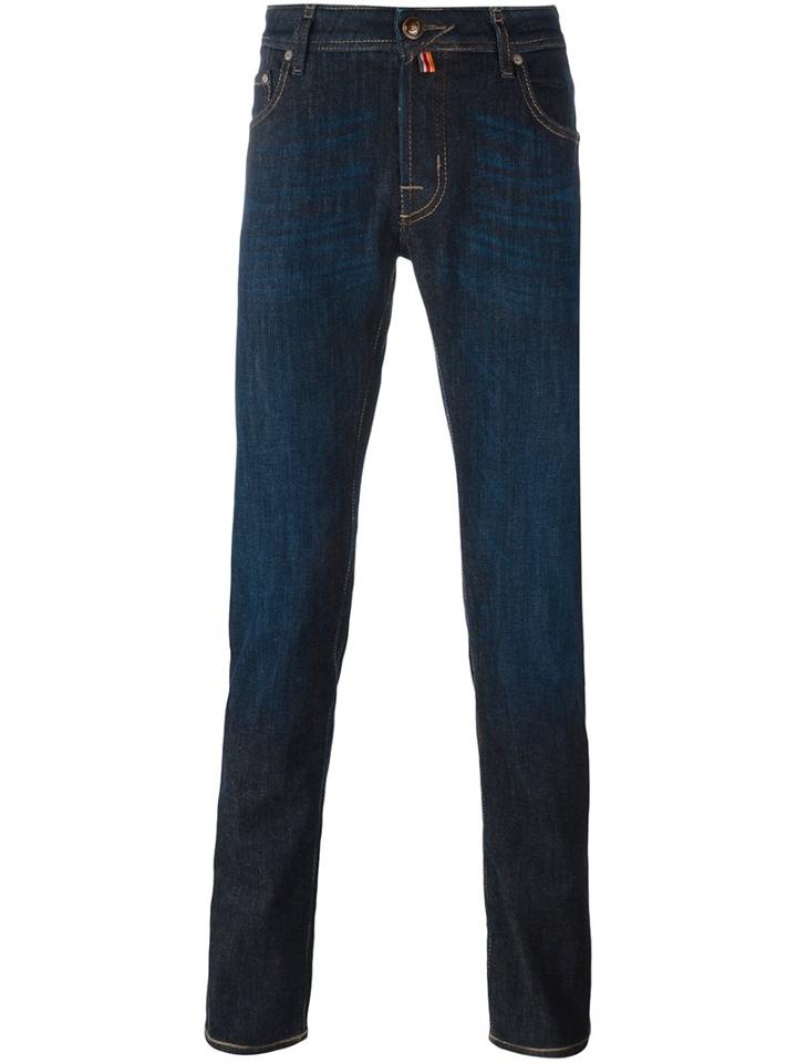 Jacob Cohen Slim Fit Jeans, Men's, Size: 34, Cotton/spandex/elastane