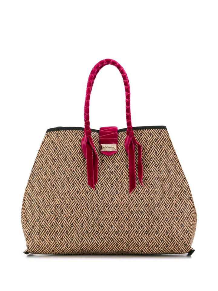 Jimmy Choo Marianne Xl Shopper Bag - Neutrals