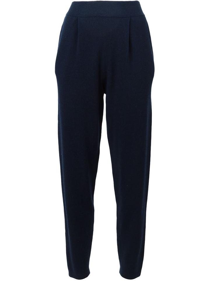 Joseph Tapered Knit Trousers
