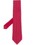 Etro Printed Tie - Red