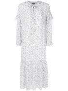 Mih Jeans Erika Doorway Print Dress - White