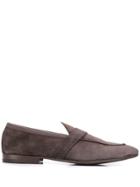 Henderson Baracco Smooth Flat Loafers - Brown