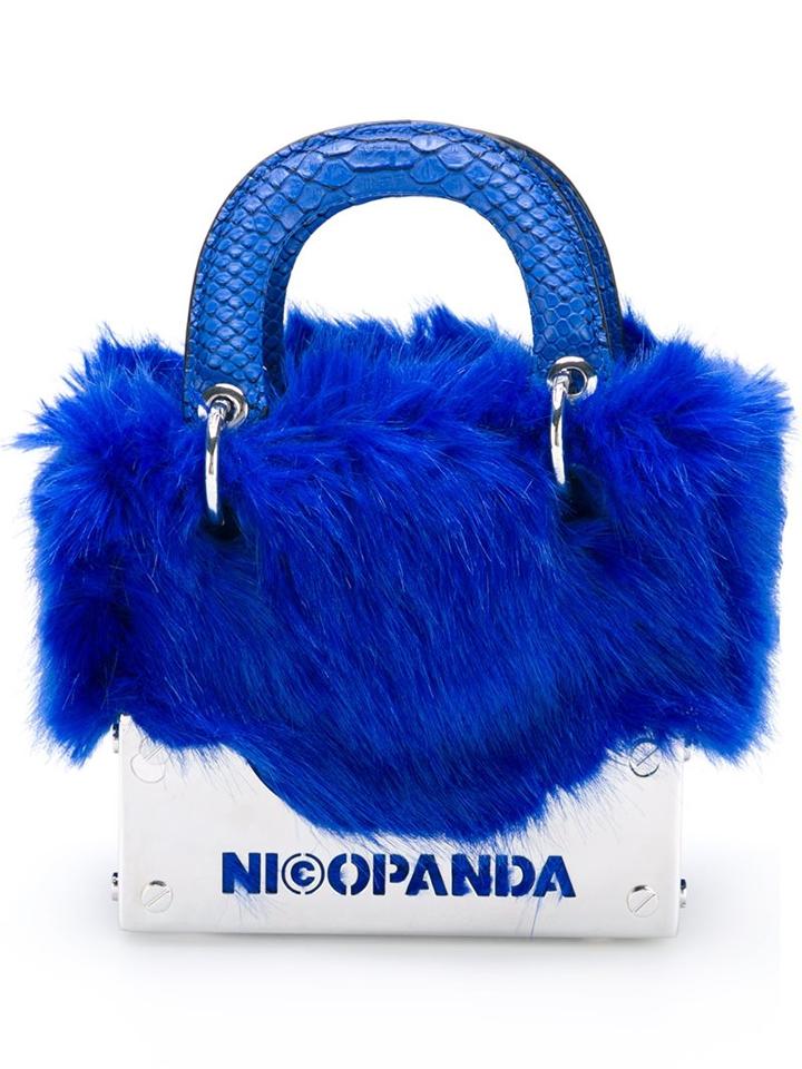Nicopanda Muffin Top Tote, Women's, Blue