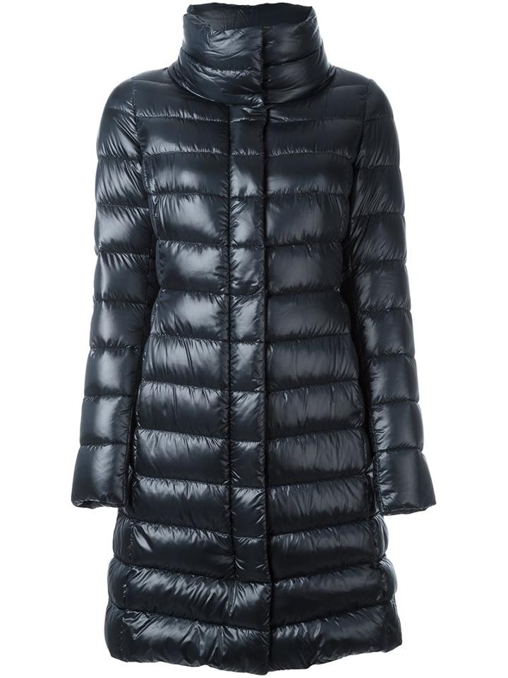 Herno Padded Coat, Women's, Size: 38, Blue, Feather Down/polyamide