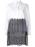 Dorothee Schumacher Lace Panel Blouse - White