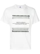 Julius Text Print T-shirt - White