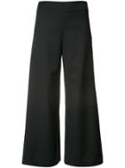 Adam Lippes Tropical Cropped Patch Pocket Trousers - Blue