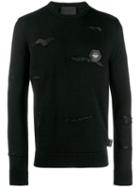 Philipp Plein Knit Pullover - Black