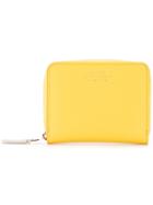 Smythson Zip Around Wallet - Yellow & Orange