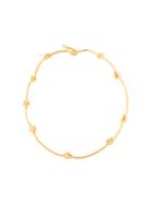 Wouters & Hendrix Technofossils Hammered Link Necklace - Metallic