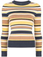 Joostricot Striped Knit Top - Yellow