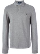 Polo Ralph Lauren Longsleeved Polo Shirt, Men's, Size: Small, Grey, Cotton