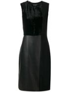 Salvatore Ferragamo Panelled Dress - Black