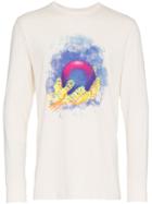 Off-white Off World Hand Tee Ls Off Wht
