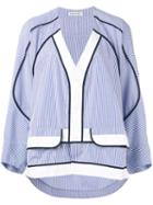 Henrik Vibskov Frank Blouse, Women's, Size: Xs, Blue, Cotton/polyester