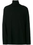 Yohji Yamamoto Roll Neck Sweater - Black