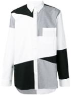 Givenchy Contrast Panels Shirt - White