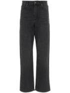 Y / Project Double Layer Straight Leg Jeans - Black