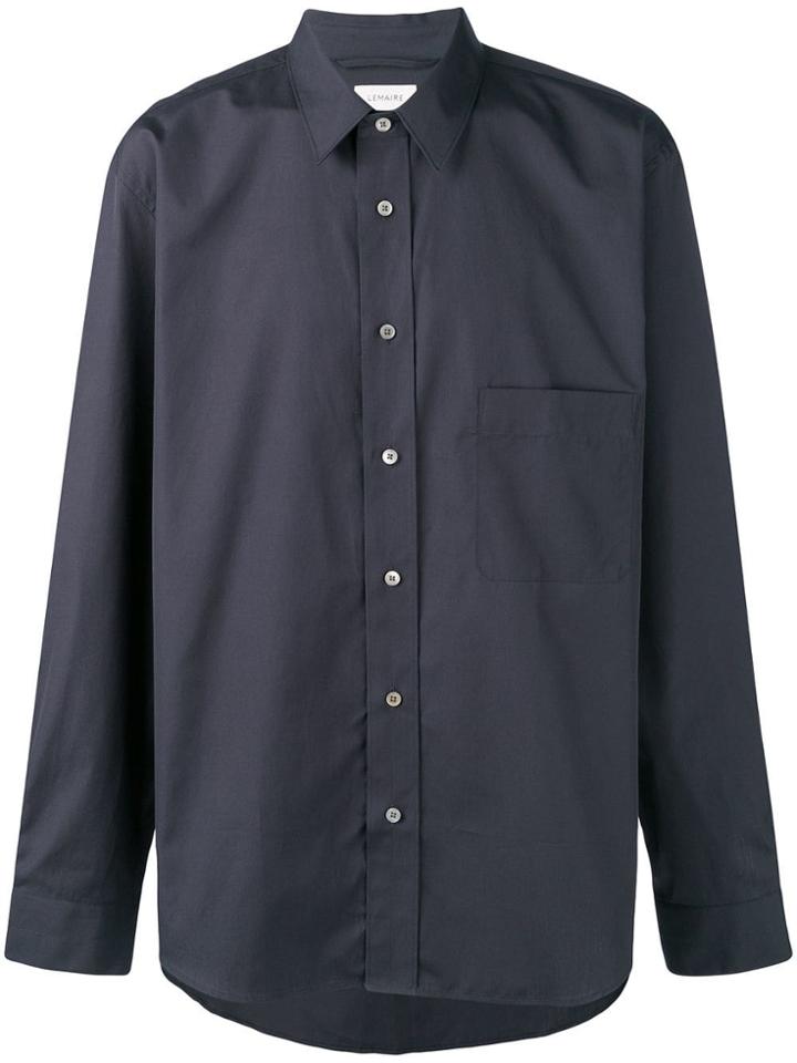 Lemaire Oversized Shirt - Blue