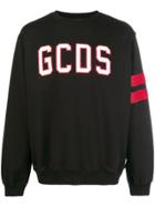 Gcds Logo Jersey Sweater - Black