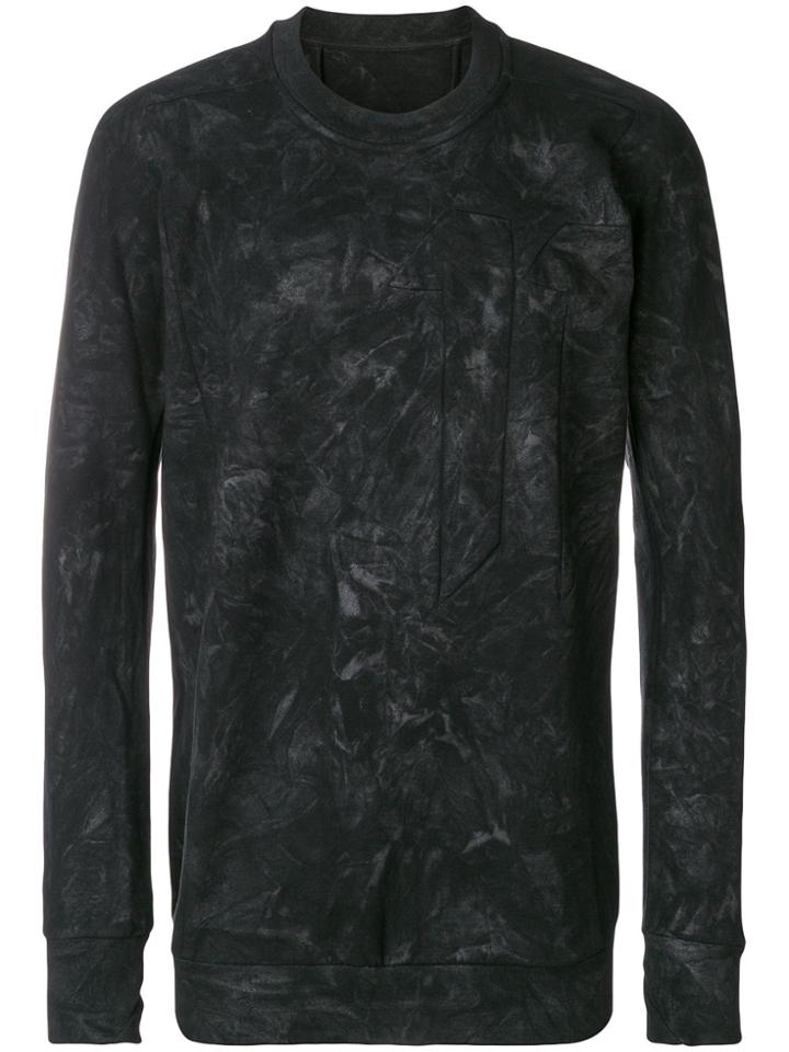 11 By Boris Bidjan Saberi Faded-effect Jumper - Black