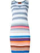 Missoni Knit Pattern Striped Dress