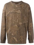 Yeezy Season 3 Thermal Long Sleeved T-shirt, Men's, Size: Large, Brown, Cotton