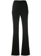 Ql2 - Nellie Flared Trousers - Women - Cotton/polyester - 46, Black, Cotton/polyester