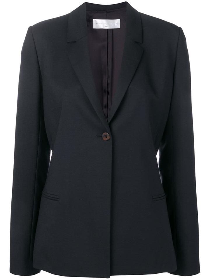 Victoria Victoria Beckham Bow Back Blazer - Blue