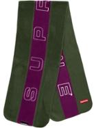 Supreme Embroidered Logo Scarf - Green