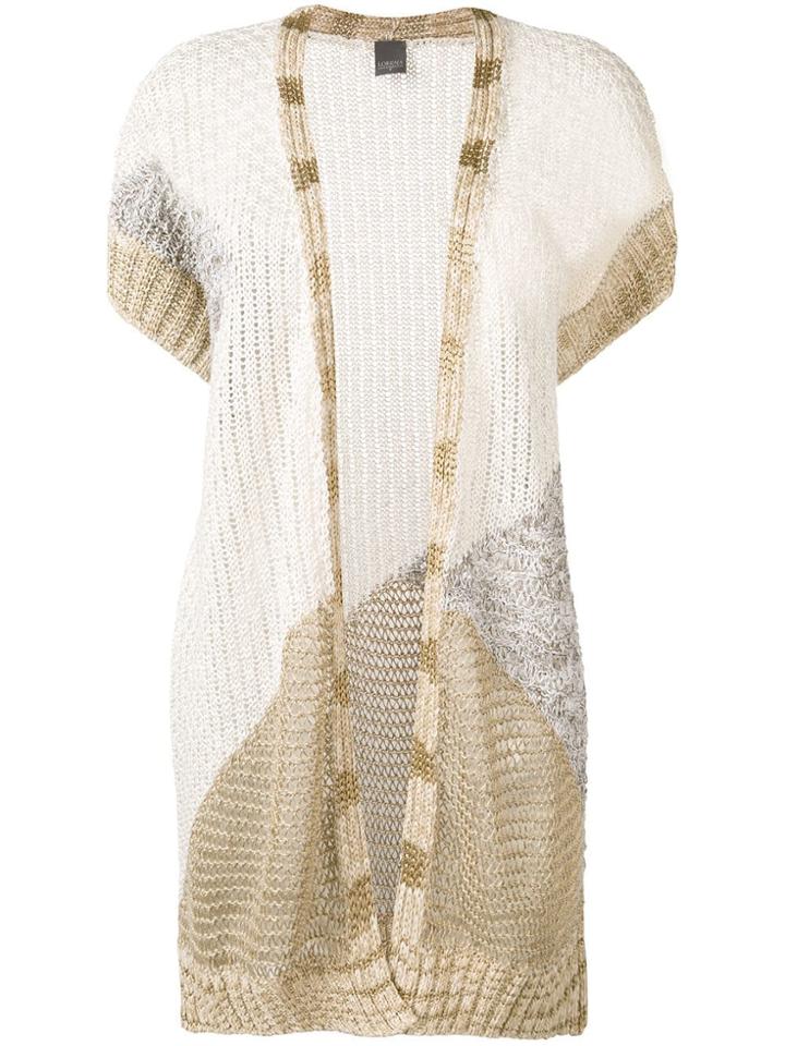 Lorena Antoniazzi Loose Knit Cardigan - Neutrals