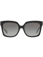 Michael Kors Oversized Square Shaped Sunglasses - Black