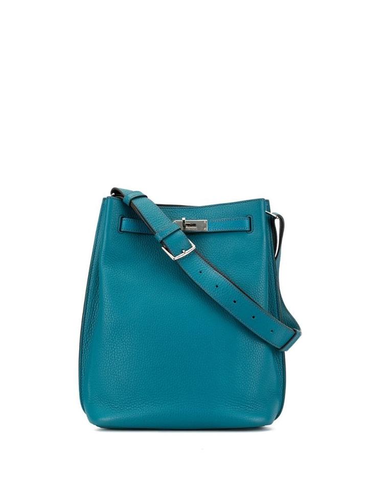Hermès Pre-owned So Kelly 22 Shoulder Bag - Blue