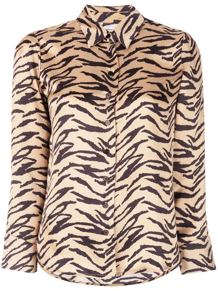 Reformation Cambridge Blouse - Brown