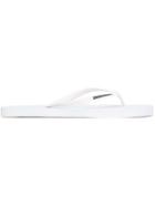 Dsquared2 Logo Flip Flops, Men's, Size: 39, White, Rubber