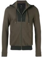 Boss Hugo Boss Front Zip Hoodie - Green