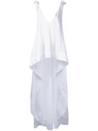 Natasha Zinko Long Asymmetric Top - White