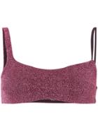 Alyx Conrad Bikini Top - Pink & Purple