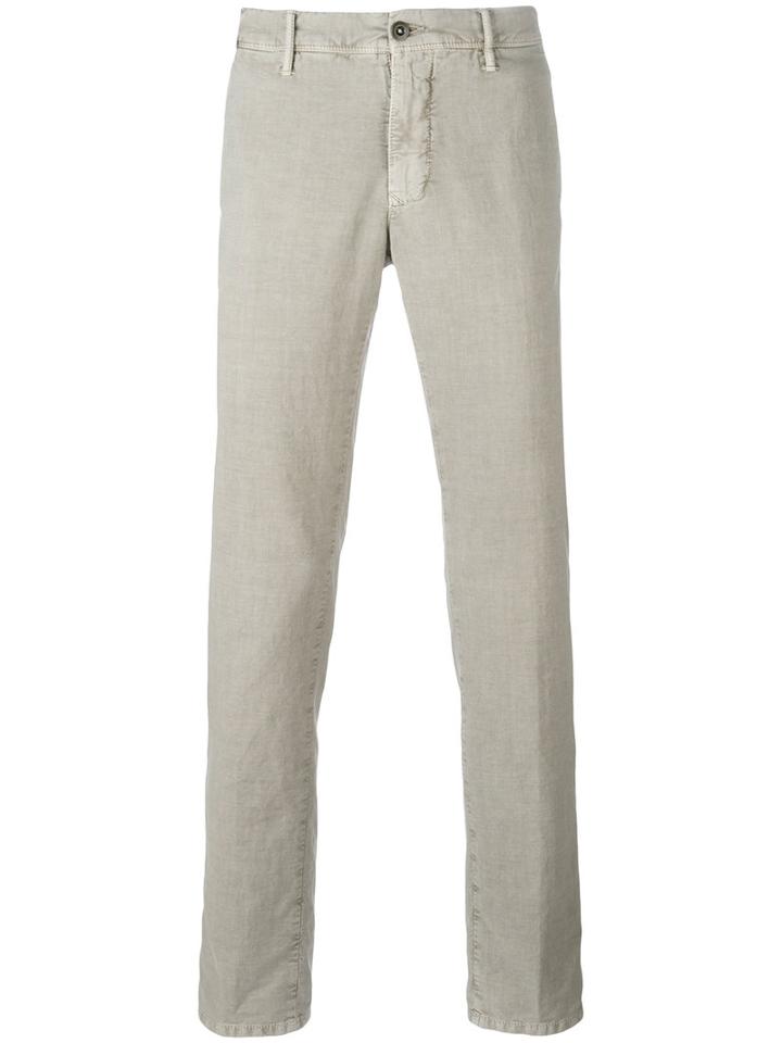 Incotex Slim-fit Trousers, Men's, Size: 32, Nude/neutrals, Cotton/spandex/elastane