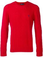 Polo Ralph Lauren Cable-knit Jumper - Red