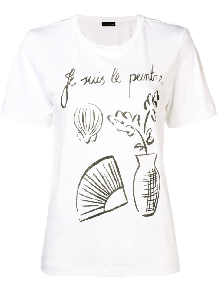 Stine Goya Le Peintre Printed T-shirt - White
