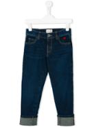 Gucci Kids Turn Up Hems Jeans, Boy's, Size: 6 Yrs, Blue