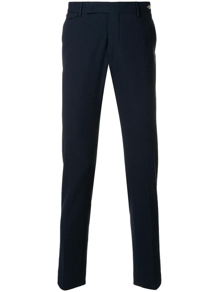 Tagliatore Slim-fit Trousers - Blue