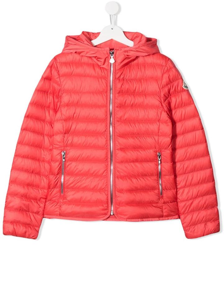 Moncler Kids Maya Padded Coat - Pink