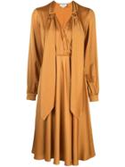 Sachin & Babi Ring Tie Dress - Yellow